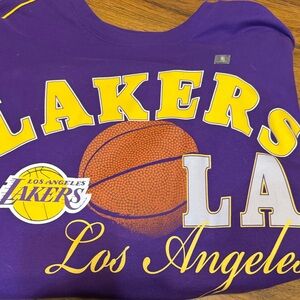 NBA Purple Los Angeles Lakers Sweatshirt